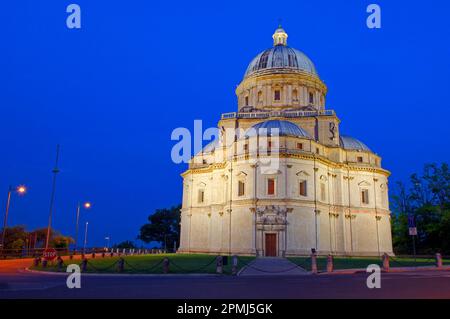 Todi, Eglise de Santa Maria della Consolazione, Ombrie, Italie Banque D'Images