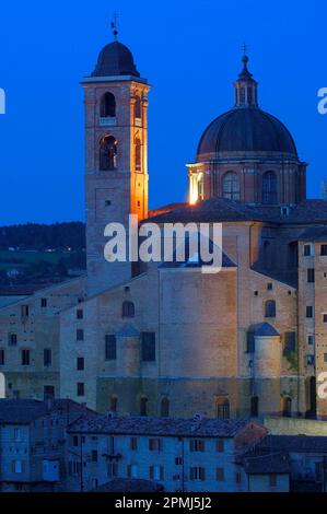 Urbino, Marche, site du patrimoine mondial de l'UNESCO, Italie Banque D'Images