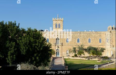 Beit Jimal (ou Beit Jamal) monastère catholique près de Beit Shemesh, Israël Banque D'Images