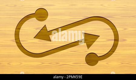 flèches Banque D'Images