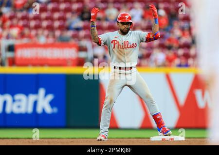 Philadelphia Phillies' Edmundo Sosa plays during a baseball game,  Wednesday, May 10, 2023, in Philadelphia. (AP Photo/Matt Slocum Stock Photo  - Alamy