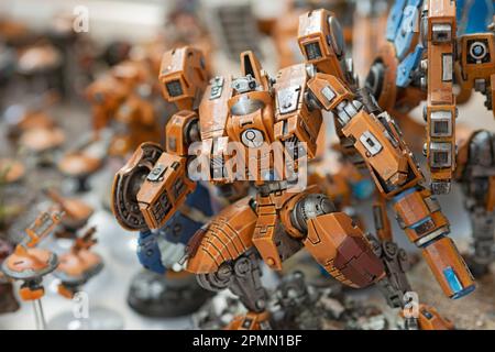Jeu de figurines d'action, figurine miniature Warhammer 40 000 Banque D'Images