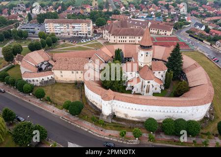 L'église fortifiée de Prejmer en Roumanie Banque D'Images