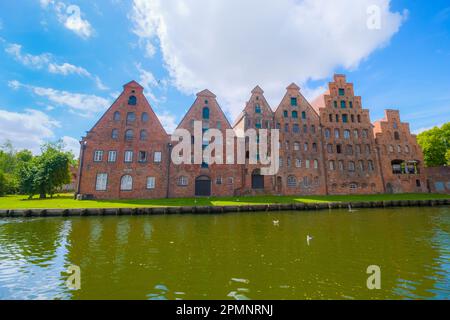 alte Salzspeicher à Lübeck Banque D'Images