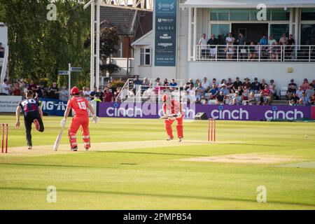 Club de cricket Lancashire - Northampton 2022 Banque D'Images