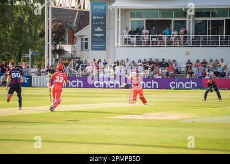 Club de cricket Lancashire - Northampton 2022 Banque D'Images