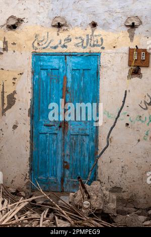 Les maisons élictonnes en Egypte Banque D'Images