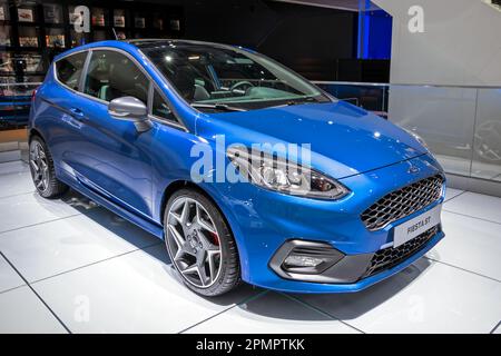 Ford Fiesta ST au salon de l'automobile IAA de Francfort. Allemagne - 12 septembre 2017. Banque D'Images