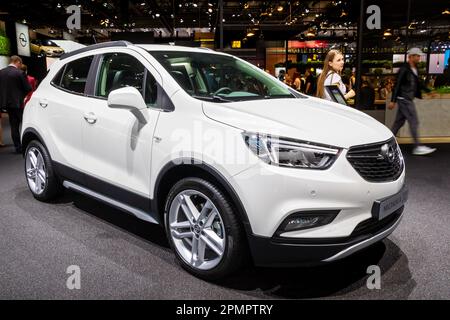 Opel (Vauxhall) Mokka X au salon de l'automobile IAA de Francfort. Allemagne - 12 septembre 2017. Banque D'Images