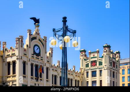 Valence, Espagne - 17 mars 2023: Estacio de Nord. Banque D'Images