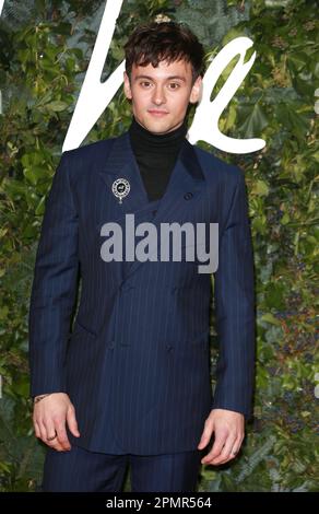 Londres, Royaume-Uni. 29th novembre 2021. Tom Daley participe aux Fashion Awards 2021 au Royal Albert Hall de Londres, en Angleterre. (Photo de Fred Duval/SOPA Images/Sipa USA) crédit: SIPA USA/Alay Live News Banque D'Images