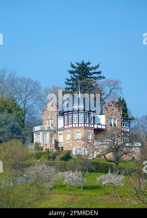 Villa Emilienruhe, ancienne maison pour enfants, Bad Bergzabern, route des vins allemande, Palatinat, Rhénanie-Palatinat, Allemagne Banque D'Images