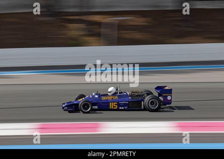 LEGENDES des années 70 & 80 - GRAND PRIX DE FRANCE HISTORIQUE 2023 au circuit Paul Ricard , Castellet, FRANCE, 07/04/2023 Florent 'MrCrash' B. Banque D'Images