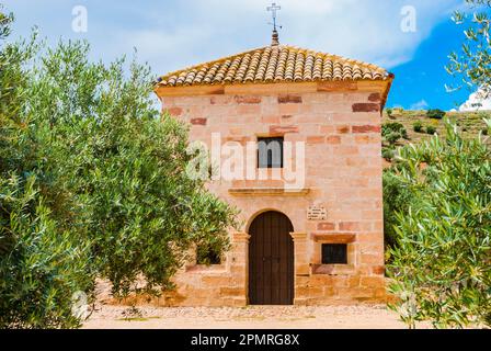 Hermitage de Jesús del Camino. Baños de la Encina, Jaén, Andalucía, Espagne, Europe Banque D'Images