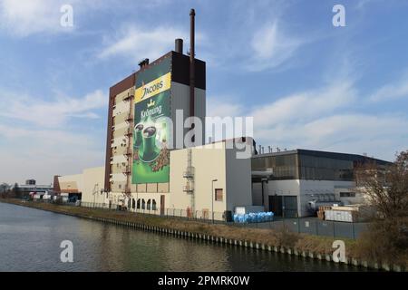 Mondelez International, Chris-Gueffroy-Allee, Neukoelln, Berlin, Allemagne Banque D'Images