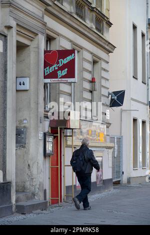 Herz Dame Bar, Dominicusstrasse, Schoeneberg, Berlin, Allemagne Banque D'Images