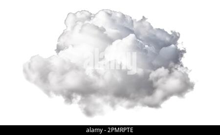 Un petit nuage de cumulus blanc Banque D'Images