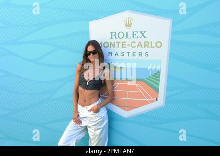 Monaco, Monaco. 13th avril 2023. OPEN MASTER 1000 MONTE CARLO Guest Top modèle Izabel Goulart 13 04 2023 (CARPICO Thierry/ATP/SPP) Credit: SPP Sport Press photo. /Alamy Live News Banque D'Images