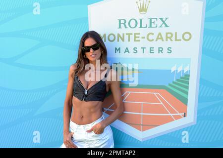 Monaco, Monaco. 13th avril 2023. OPEN MASTER 1000 MONTE CARLO Guest Top modèle Izabel Goulart 13 04 2023 (CARPICO Thierry/ATP/SPP) Credit: SPP Sport Press photo. /Alamy Live News Banque D'Images