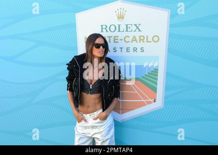 Monaco, Monaco. 13th avril 2023. OPEN MASTER 1000 MONTE CARLO Guest Top modèle Izabel Goulart 13 04 2023 (CARPICO Thierry/ATP/SPP) Credit: SPP Sport Press photo. /Alamy Live News Banque D'Images