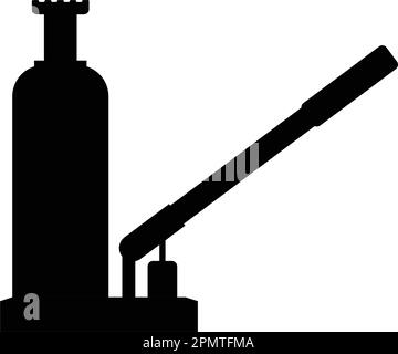 illustration vectorielle d'icône de cric de voiture Illustration de Vecteur