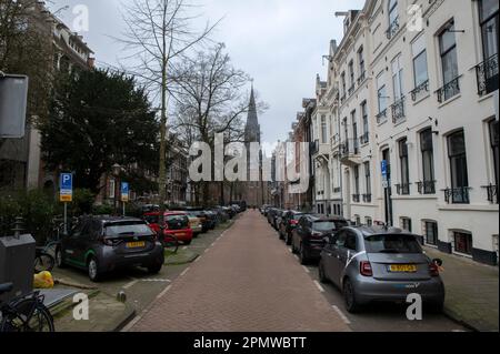 Vondelstraat Street à Amsterdam, pays-Bas 29-3-2023 Banque D'Images