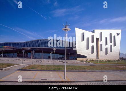 Palais Ferias y Congresos. Malaga, Espagne. Banque D'Images