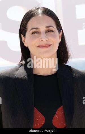 Cannes, France. 15th avril 2023. Amira Casar participe au Petit phocall Lumineux Lors du Festival international des Canneseries de 6th sur 15 avril 2023 à Cannes, France. Photo de David Niviere/ABACAPRESS.COM crédit: Abaca Press/Alay Live News Banque D'Images