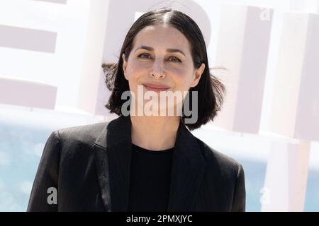 Cannes, France. 15th avril 2023. Amira Casar participe au Petit phocall Lumineux Lors du Festival international des Canneseries de 6th sur 15 avril 2023 à Cannes, France. Photo de David Niviere/ABACAPRESS.COM crédit: Abaca Press/Alay Live News Banque D'Images