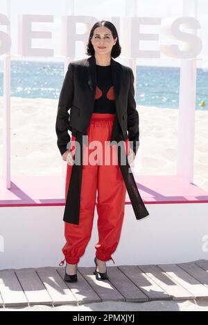 Cannes, France. 15th avril 2023. Amira Casar participe au Petit phocall Lumineux Lors du Festival international des Canneseries de 6th sur 15 avril 2023 à Cannes, France. Photo de David Niviere/ABACAPRESS.COM crédit: Abaca Press/Alay Live News Banque D'Images
