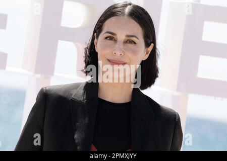 Cannes, France. 15th avril 2023. Amira Casar participe au Petit phocall Lumineux Lors du Festival international des Canneseries de 6th sur 15 avril 2023 à Cannes, France. Photo de David Niviere/ABACAPRESS.COM crédit: Abaca Press/Alay Live News Banque D'Images