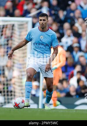 Etihad Stadium, Manchester, Royaume-Uni. 15th avril 2023. Premier League football, Manchester City versus Leicester City ; Rodof Manchester City Credit: Action plus Sports/Alay Live News Banque D'Images