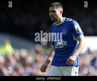 Goodison Park, Liverpool, Royaume-Uni. 15th avril 2023. Premier League football, Everton versus Fulham; Neil Maupay of Everton Credit: Action plus Sports/Alay Live News Banque D'Images