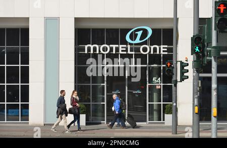 Motel One, Invalidenstrasse, Mitte, Berlin, Allemagne Banque D'Images