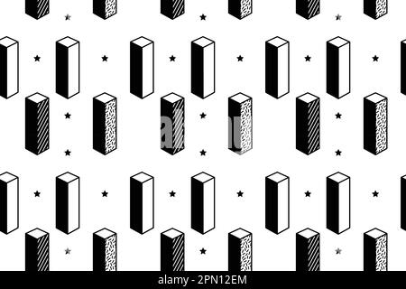 Résumé 3D formes géométriques vectorielles. Memphis définit des figures géométriques et des formes isométriques. formes décoratives isométriques et hippster memphis. Illustration vectorielle Illustration de Vecteur