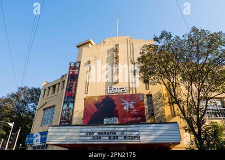 Regal Cinema, Colaba, Mumbai, Inde Banque D'Images