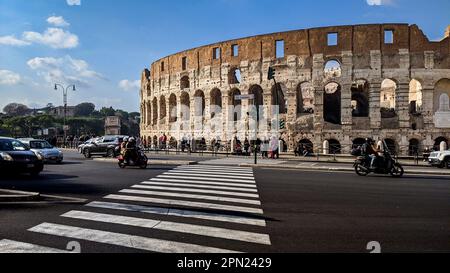 Le Colisée, Rome, Italie Banque D'Images