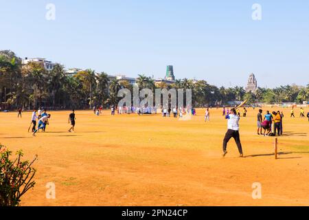 Ovale Maidan, Mumbai, Inde Banque D'Images