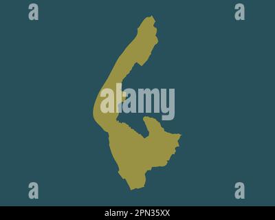Sefton, comté administratif d'Angleterre - Grande-Bretagne. Forme de couleur unie Banque D'Images