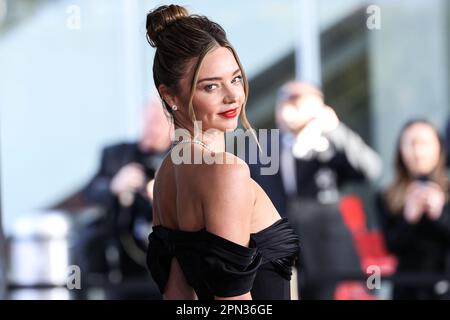 Los Angeles, États-Unis. 15th avril 2023. LOS ANGELES, CALIFORNIE, États-Unis - AVRIL 15 : la mannequin et femme d'affaires australienne Miranda Kerr arrive à la cérémonie annuelle du prix de percée 9th qui s'est tenue au Musée du mouvement de l'Académie sur 15 avril 2023 à Los Angeles, Californie, États-Unis. (Photo de Xavier Collin/image Press Agency) Credit: Image Press Agency/Alay Live News Banque D'Images