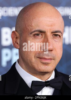 Los Angeles, États-Unis. 15th avril 2023. LOS ANGELES, CALIFORNIE, États-Unis - 15 AVRIL : Yuri Milner arrive à la cérémonie annuelle du prix de percée 9th qui s'est tenue au Musée du mouvement de l'Académie sur 15 avril 2023 à Los Angeles, Californie, États-Unis. (Photo de Xavier Collin/image Press Agency) Credit: Image Press Agency/Alay Live News Banque D'Images