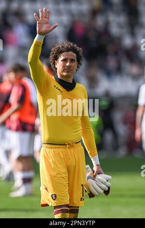 Turin, Italie. 16th avril 2023. Olimpic Stadium Grande Torino, 16.04.23 au cours de la série A match Torino FC / US Salernitana au stade Olimpic Grande Torino à Torino, Italia Soccer (Cristiano Mazzi/SPP) Credit: SPP Sport Press photo. /Alamy Live News Banque D'Images