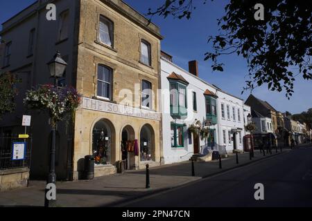 Ville de Glastonbury, Somerset, Angleterre, royauté. Banque D'Images