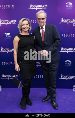 UTRECHT - Mariska van Kolck sur le tapis rouge pour la première de la comédie musicale le Bodyguard dans le Théâtre Beatrix. ANP SANDER KONING pays-bas - belgique sortie Banque D'Images