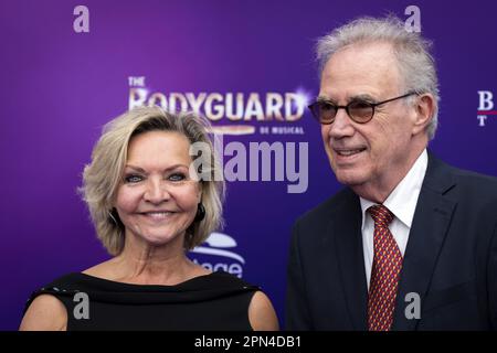 UTRECHT - Mariska van Kolck sur le tapis rouge pour la première de la comédie musicale le Bodyguard dans le Théâtre Beatrix. ANP SANDER KONING pays-bas - belgique sortie Banque D'Images