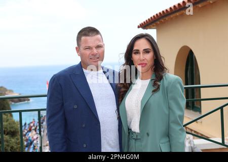 Monaco, Monaco. 15th avril 2023. MONACO, Monte Carlo, 15. Avril 2023; Gareth Wittstock participe au Master ouvert 1000 Monte Carlo 15 avril 2023, image et copyright Thierry CARPICO/ATP images (CARPICO Thierry/ATP/SPP) crédit: SPP Sport presse photo. /Alamy Live News Banque D'Images