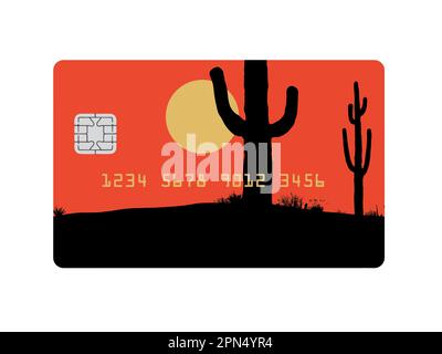 Voici une carte de crédit ou de débit réaliste au format vectoriel. Illustration de Vecteur