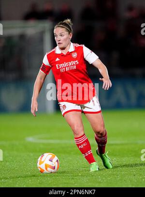 Photo du dossier datée du 20-09-2022 de Kim Little, d'Arsenal, qui manquera le reste de la saison avec une blessure à un coup de marteau. Date de publication : lundi 17 avril 2023. Banque D'Images