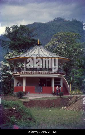 Gangtok est la capitale de l'état montagneux indien du nord de Sikkim. Banque D'Images