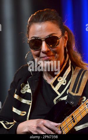 Milan Italie 13/04/23 : concert en direct d'Ida Nielsen au Blue Note Banque D'Images